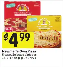 Stop&Shop Newman's Own Pizza offer
