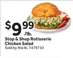 Stop&Shop Stop & Shop Rotisserie Chicken Salad offer
