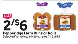 Stop&Shop Pepperidge Farm Buns or Rolls offer
