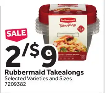 Stop&Shop Rubbermaid Takealongs offer