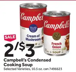 Stop&Shop Campbell's Condensed Cooking Soup offer