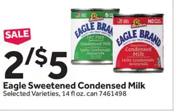 Stop&Shop Eagle Sweetened Condensed Milk offer