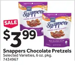 Stop&Shop Snappers Chocolate Pretzels offer