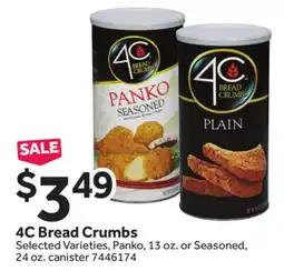 Stop&Shop 4C Bread Crumbs offer
