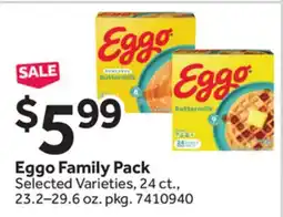 Stop&Shop Eggo Family Pack offer