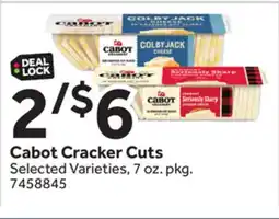 Stop&Shop Cabot Cracker Cuts offer