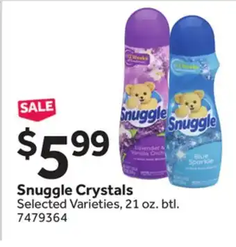 Stop&Shop Snuggle Crystals offer