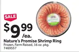 Stop&Shop Nature's Promise Shrimp Ring offer