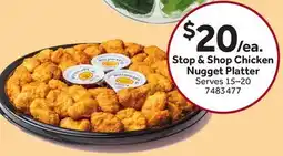 Stop&Shop Stop & Shop Chicken Nugget Platter offer