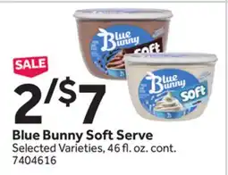 Stop&Shop Blue Bunny Soft Serve offer