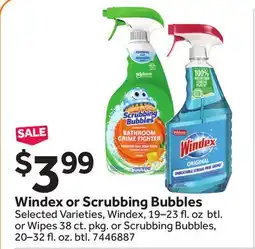 Stop&Shop Windex or Scrubbing Bubbles offer