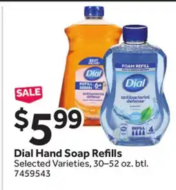 Stop&Shop Dial Hand Soap Refills offer