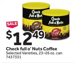 Stop&Shop Chock full o'Nuts Coffee offer