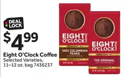 Stop&Shop Eight O'Clock Coffee offer