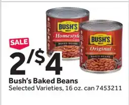 Stop&Shop Bush's Baked Beans offer