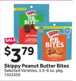 Stop&Shop Skippy Peanut Butter Bites offer
