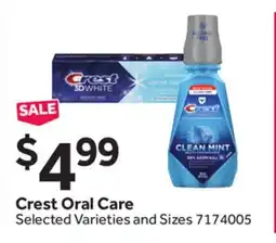 Stop&Shop Crest Oral Care offer