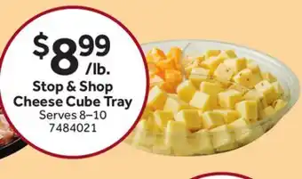 Stop&Shop Stop & Shop Cheese Cube Tray offer
