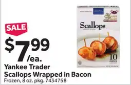 Stop&Shop Yankee Trader Scallops Wrapped in Bacon offer