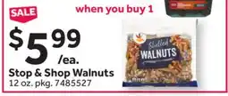 Stop&Shop Stop & Shop Walnuts offer