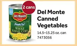 Stop&Shop Del Monte Canned Vegetables offer