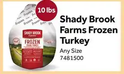 Stop&Shop Shady Brook Farms Frozen Turkey offer