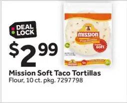 Stop&Shop Mission Soft Taco Tortillas offer