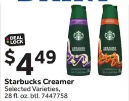 Stop&Shop Starbucks Creamer offer