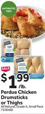 Stop&Shop Perdue Chicken Drumsticks or Thighs offer