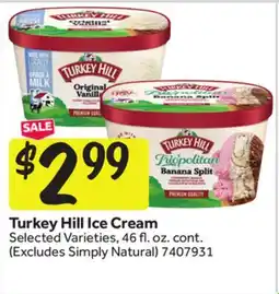 Stop&Shop Turkey Hill Ice Cream offer