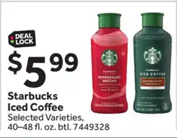Stop&Shop Starbucks Iced Coffee offer