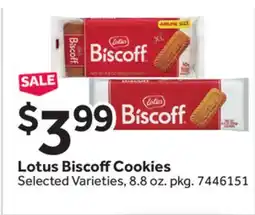 Stop&Shop Lotus Biscoff Cookies offer