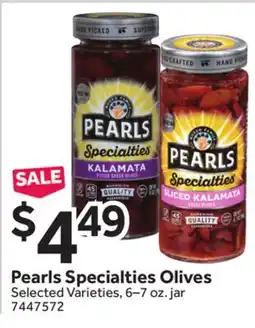 Stop&Shop Pearls Specialties Olives offer