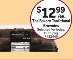 Stop&Shop The Bakery Traditional Brownies offer