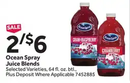 Stop&Shop Ocean Spray Juice Blends offer