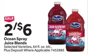 Stop&Shop Ocean Spray Juice Blends offer
