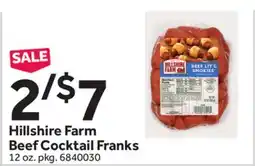 Stop&Shop Hillshire Farm Beef Cocktail Franks offer