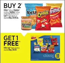 Dollar General Fritos , Cheetos , Tostitos or Dairy Dips or Lay's offer