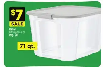 Dollar General Bella Latching Tote offer