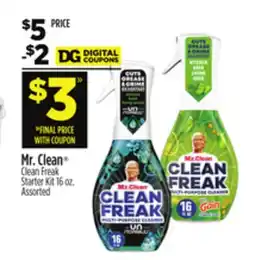 Dollar General Mr. Clean Clean Freak Starter Kit offer