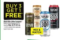 Dollar General Black Rifle Coffee Company Ready to Drink Espresso 11-15 oz. Assorted offer