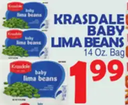 Bravo Supermarkets KRASDALE BABY LIMA BEANS offer