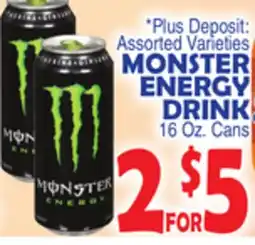 Bravo Supermarkets MONSTER ENERGY DRINK offer