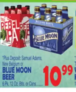 Bravo Supermarkets BLUE MOON BEER offer