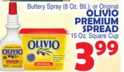 Bravo Supermarkets OLIVIO PREMIUM SPREAD, 15 Oz. Square Cup offer