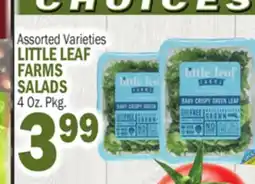 Bravo Supermarkets LITTLE LEAF FARMS SALADS offer