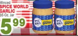 Bravo Supermarkets SPICE WORLD GARLIC offer