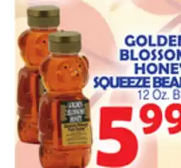 Bravo Supermarkets GOLDEN BLOSSOM HONEY SQUEEZE BEAR offer