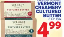 Bravo Supermarkets VERMONT CREAMERY CULTURED BUTTER offer