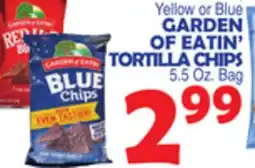 Bravo Supermarkets GARDEN OF EATIN' TORTILLA CHIPS offer